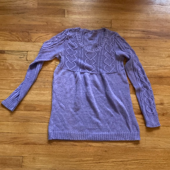 Y2K Limited Too Purple Sweater - Picture 1 of 4